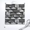 Running Shoes & Race Bibs Grayscale Marathon Fitness Exercise Run Sneakers Custom Printed Fabric by Spoonflower Various Fabrics by the Yard or Fat Quarter